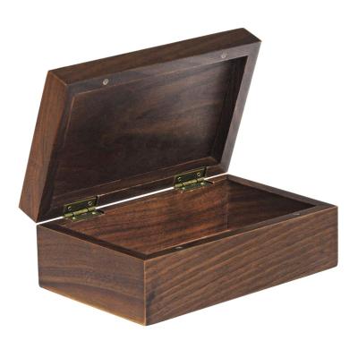 China China factory supply attractive price wooden keepsake jewelry stash box for sale