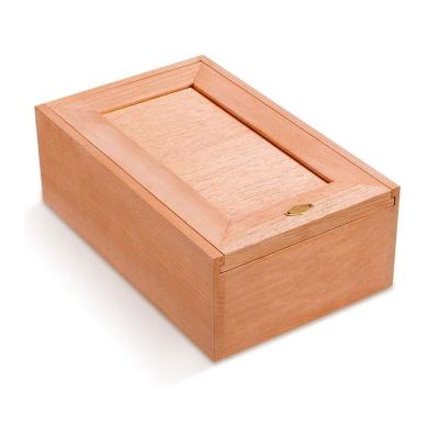 China China Custom Solid Wooden Cigar Humidor Box Case Cigar Humidor for sale