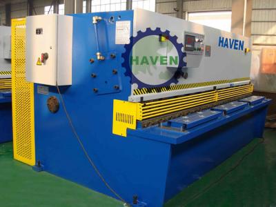 China Plate Sheet Metal CNC Shearing Machines / Hydraulic Shear Machine High Efficiency for sale