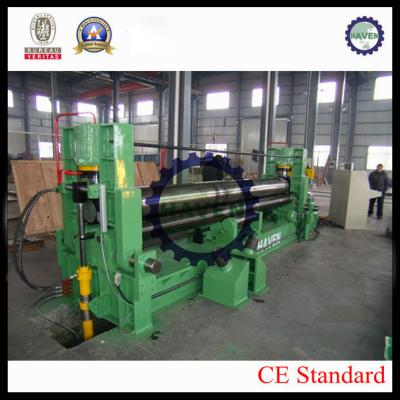 China Hydraulic Plate Rolling Machine with Upper Roller , Universal Metal Bender for sale