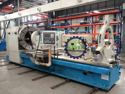 China Metal CNC heavdy duty lathe machine with Fanuc control system for sale