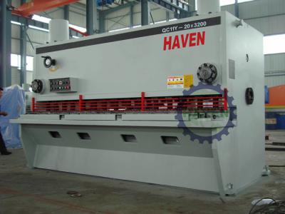 China CNC Hydraulic Sheet Metal Guillotine Automatic Shearing Machine SGS and TUV approved for sale