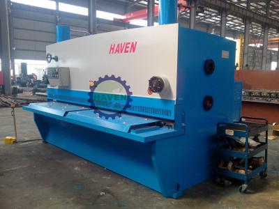 China Hydraulic Plate Cutter Automatic Shearing Machine Moveable Control Panel for sale