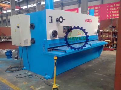 China Safety CNC Horizontal steel shearing Steel Plate Cutting Machine for sale