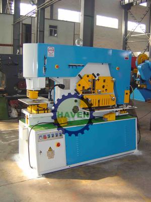 China Metal processing machine hydraulic iron worker for sale