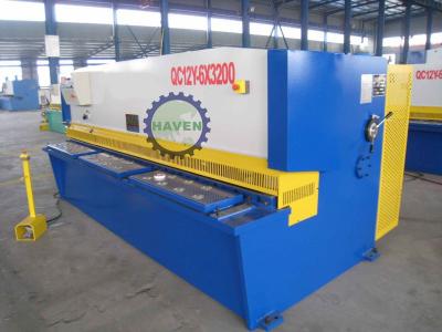 China High Strength Hydraulic Guillotine Shear Accuracy For Steel Plate Cutting for sale