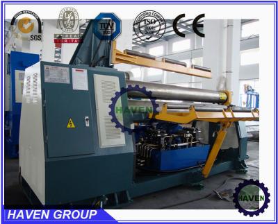 China Easy To Operate Hydraulic 3 Roller Plate Roll Bending Machine 6 Mm Thickness for sale