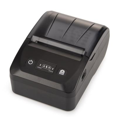 China Black and white 58mm thermal reeipt printer with blue USB interface and BT tooth function for sale