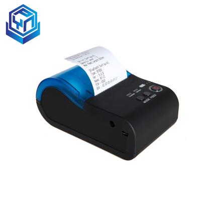 China High quality black and white 58mm portable printing BT thermal wireless receipt printer for sale