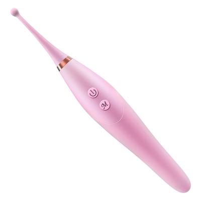 China Clitoral Vibration Masturbation Device For Women Dual - End Multi - Frequency Second Frequency Shock Tide Pen Toys Sex for sale