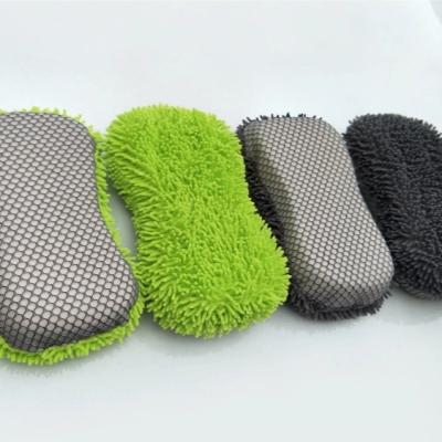 China Auto Care Car Wash Sponge Car Sponge Block Chenille Bulk Cleaning Absorbent Sponge for sale