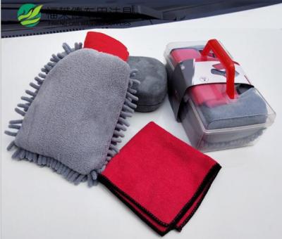 China Car Care 11years Experience Hotsale Microfiber Promotion Car Wash Station Set for sale