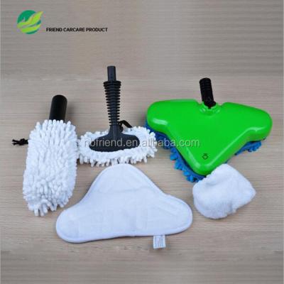 China Sustainable AMI 5pcs Set Flat H20 Microfiber Steam Mop for sale