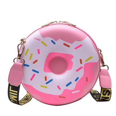 China Cute Cross - Body Bag Women's Ring Shaped Cross - Funny Body Bag Dessert Purse Shoulder Bag with Canvas Strap for sale