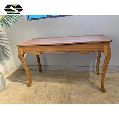 China Modern Custom Home Office Position Table Standing Teak Desk for sale