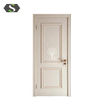 China Solid Modern Hotel Entrance Customized Solid Door for sale