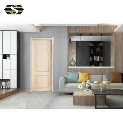 China Modern Luxury Interior Modern Designs Bedroom Wooden Door for sale