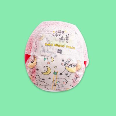 China Printed Customize ODM Wholesale Manufacturer For Soft Biodegradable Baby Diapers Disposable Baby Diapers for sale