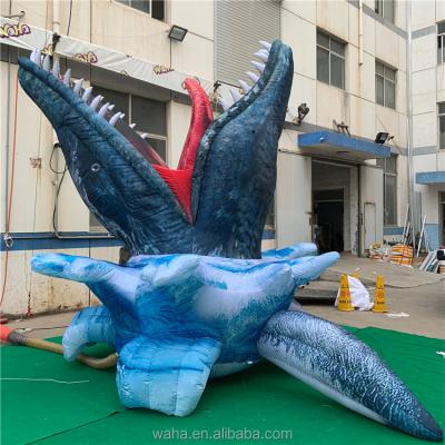 China Regular Inflatable Advertising Art Simulation Inflatable Cartoon Inflatable Fun Shark Product for sale