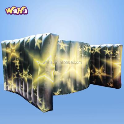 China Best Price Oxford Cloth Inflatable Club Decoration Inflatable Wall Paintball for sale