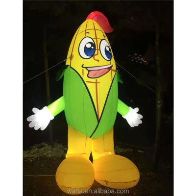 China High End Chemical Inflatable Corn Inflatable Corn Art Inflatable Decoration Square Cloth Product for sale