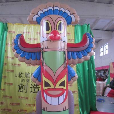 China Oxford Cloth Advertising Decoration Inflatable Pillar LED Column Totem for sale