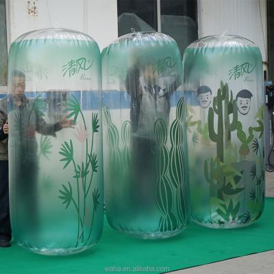 China Hot Selling Promotion Funny Colorful Inflatable Tumbler Advertising Inflatable Pillar for sale