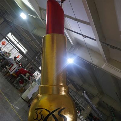 China Oxford Cloth Inflatable Lips Advertising Customized Inflatable Lipstick Inflatable For Promotional for sale