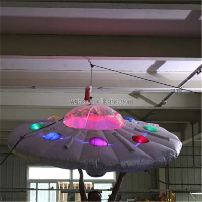 China Inflatable UFO Balloon Inflatable UFO Flying Oxford Cloth Inflatable UFO For Sale for sale