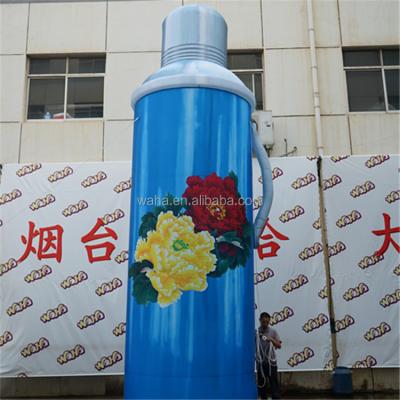 China Oxford cloth chinese style thermos flask inflatable bottle for shopping mall decoration for sale