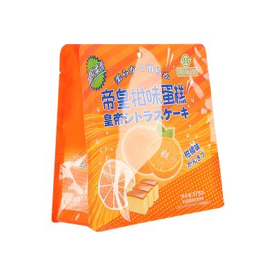 China Custom Plastic Food Freezer Food Bag Biodegradable Plastic Inflatable Food Packaging Bag for sale