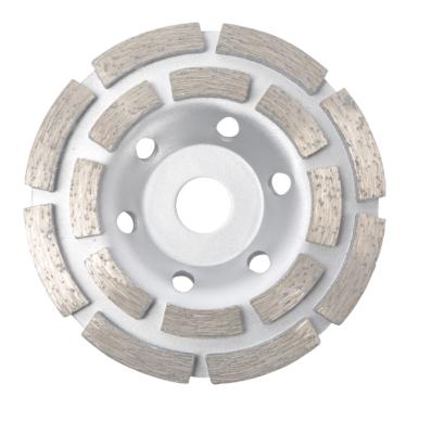 China For China Manufacturer Gold Diamond Cup Double Row Concrete Grinding Wheel With Wholesale Price for sale