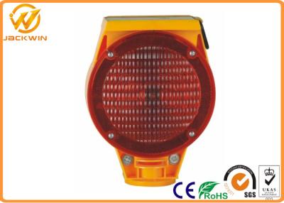 China LED Strobe Traffic Warning Lights Solar With High Intensity 360 Degree Swivel Head for sale