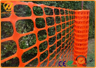 Chine Maille flexible de plastique polyéthylène clôturant écologique orange fluorescent à vendre