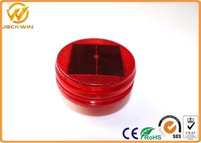 China Anti - thief Mini Solar Panel 60mA 4V Cone Warning Topper Light Dia. 85*60mm for sale