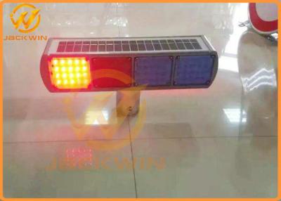 China 20PCS Flashing Road Traffic Warning Lights Safety Solar LED Warning Light for sale