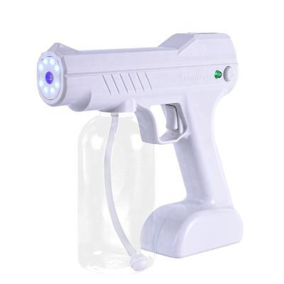 China Electric Ray Wireless Nano Spray Gun Machine Blue Atomizer Sprayer 800ML Moisturizer Mist Gun Portable Nano Sprayer Nano Sprayer for sale