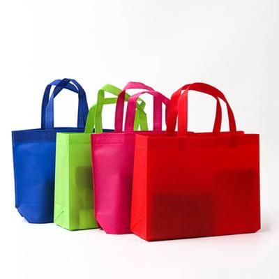 China Bolsa de vino Supermarket reusable promotional custom printed non woven grocery bag of logo packaging shopping bags for sale