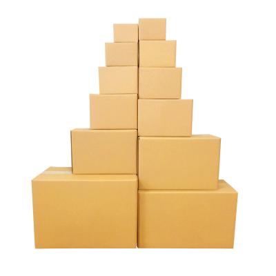 China Postal Express Cardboard Recyclable Customized High Hardness Shipping Boxes Packaging Paper Box for sale