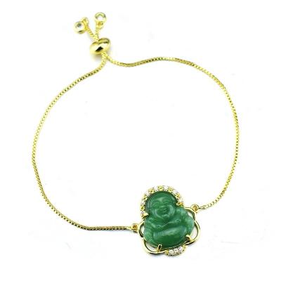 China Hot Selling FASHIONABLE Navigation Bracelet Jade Bracelet Buddha Jade Jewelry Buddha Bracelet for sale