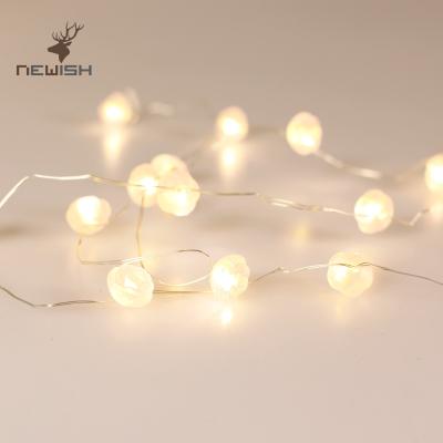 China Valentine Kanlong 20 LED mini copper wire fairy lights rose mounted string light for valentine's day decoration for sale