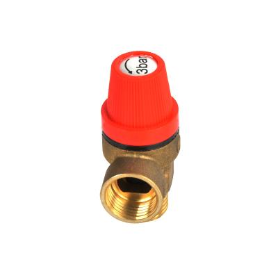 China General 1/2 Inch Brass Air Pressure Safety Relief Valve For Boiler Steam for sale