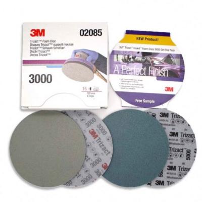 China Auto Filed 3M PN02085 Ultra-precision Grinding Wheel For Car Beauty Grinding Back Velvet Disc Sandpaper for sale