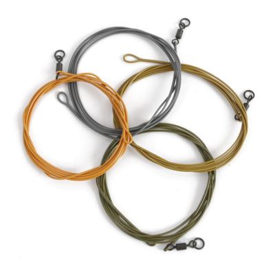 China Sink Line Fluorocarbon Carp Heads With Fishing Tackle Safety Clips Quick Change Swivels for sale