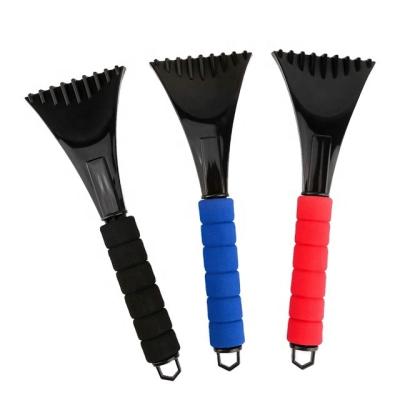 China Long Handle Foam Durable Plastic Ice Scraper Long Handle Ice Scraper for sale