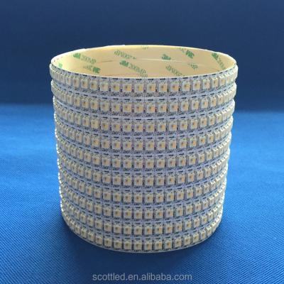 China PVC DC5V SK6812 IC SMD5050 RGBW Chips 60LEDs/M Color Changing Flexible IP20 LED Strips for sale