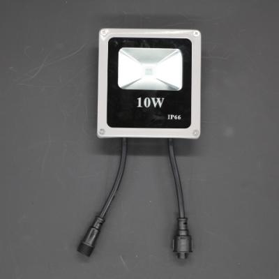 China PVC 10w smart variable led flood light ws2811 with male and female for sale