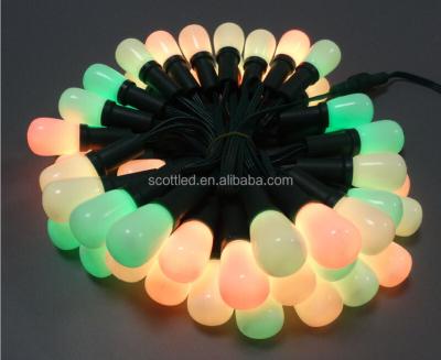 China Globe G27 String Lights 12V RGB SMD5050 Full Pixel Holiday Lights SC-WS2811-G27-12 for sale