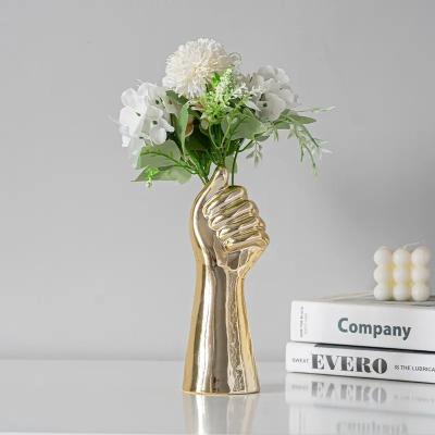 China Creative Nordic Vase Eternal ife Dried Flowers Modern Simple Home Office Decoration Creative Personality Flower Arrangem for sale