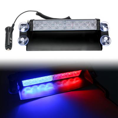 China NUYAO Car Warning Light Dashboard Windshield Double Safety Fog Lamp Truck LED Working Laser Light Auto Flash Strobe Laser Emergency Beacon Light Roof Emergency Warning Light for sale